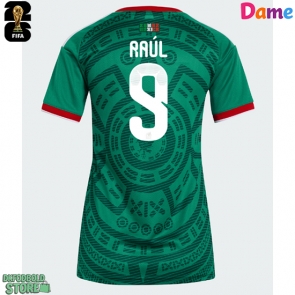Mexico Raul Jimenez #9 Replika Hjemmebanetrøje Dame VM 2026 Kortærmet